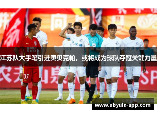 江苏队大手笔引进奥贝克帕，或将成为球队夺冠关键力量